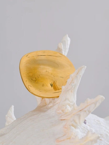 Minimalist big round abstract brooch pin unisex - product image