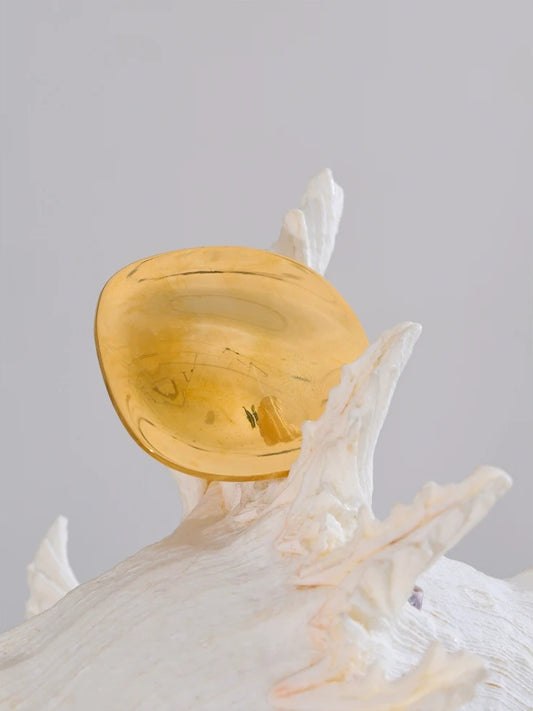 Minimalist big round abstract brooch pin unisex - product image