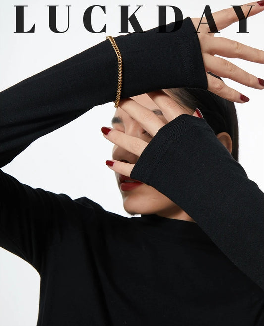 Minimalist link chain minimalist statement bracelet - product image