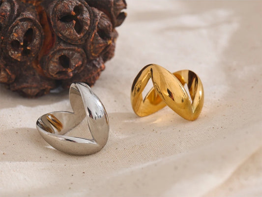 Minimalist modern fashion finger ring - product image