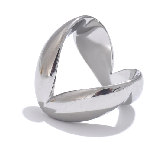 Minimalist modern fashion finger ring - product image