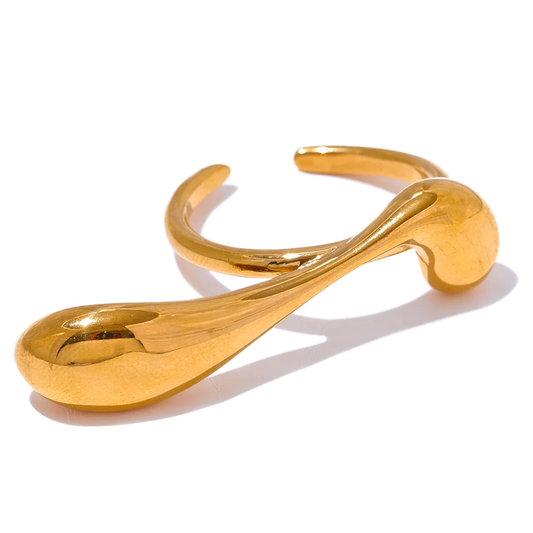 Modern open personalized fashion ring - product image
