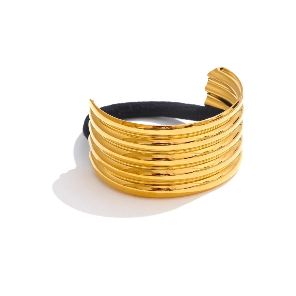 Multi layer hairbands hairpin glossy arch hair accessories - product image
