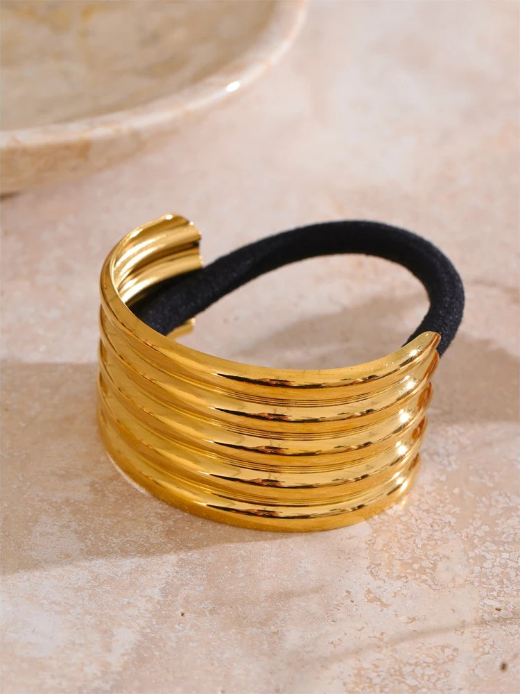 Multi layer hairbands hairpin glossy arch hair accessories - product image