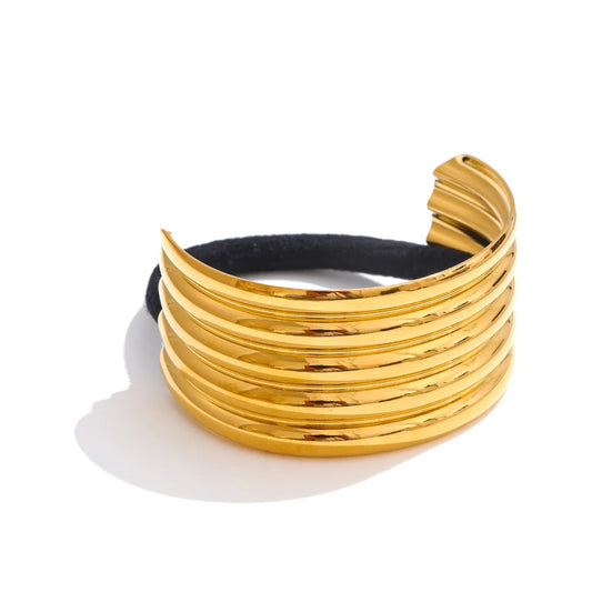 Multi layer hairbands hairpin glossy arch hair accessories - product image