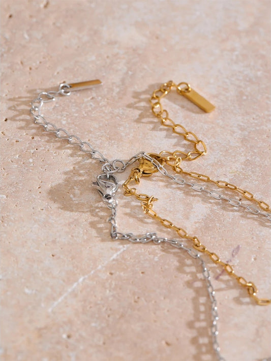 Natural pearl heart cherry drop necklace - product image