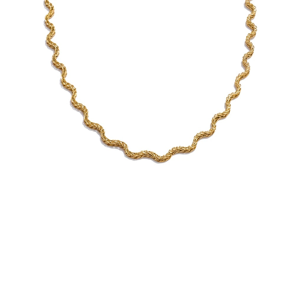 New chain chic quality waterproof collar necklace - product image