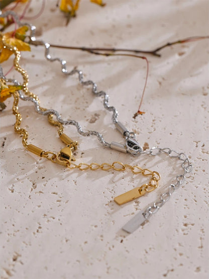 New chain chic quality waterproof collar necklace - product image