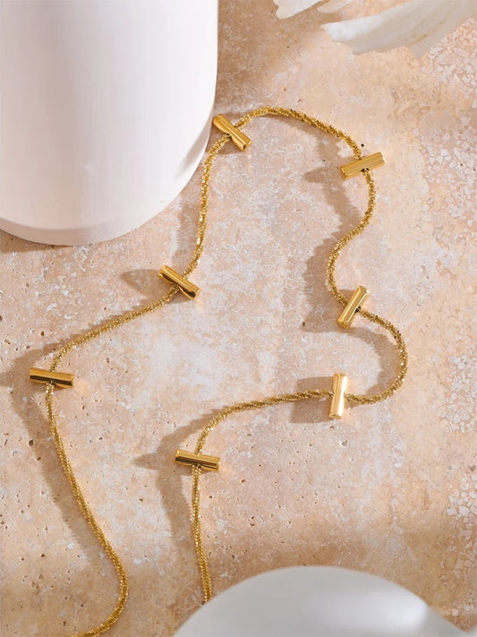 New style chain gold platinum necklace - product image