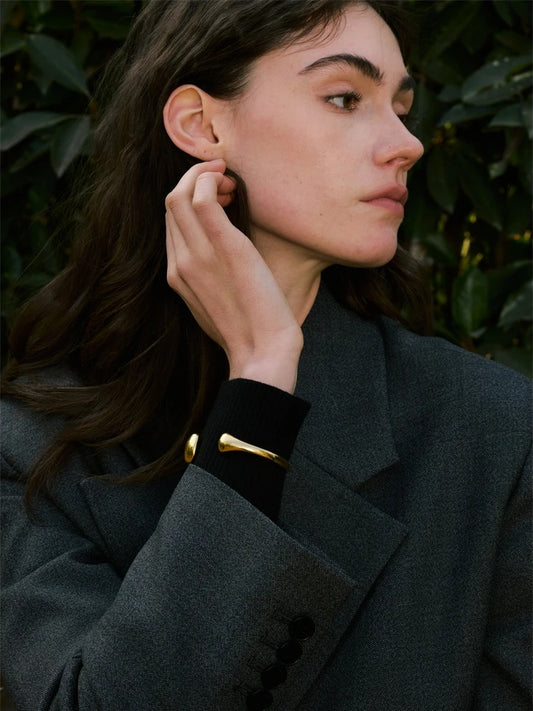 Open statement cuff bracelet bangle waterproof - product image