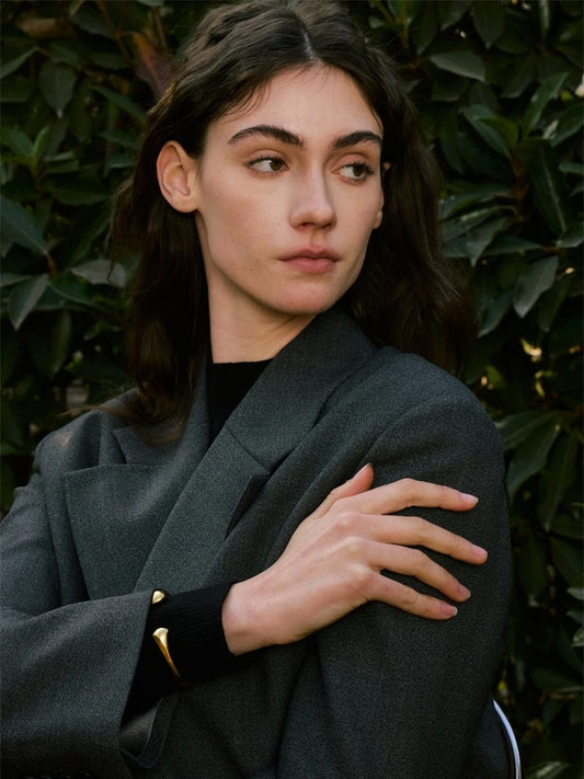 Open statement cuff bracelet bangle waterproof - product image