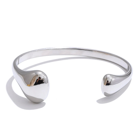 Open statement cuff bracelet bangle waterproof - product image