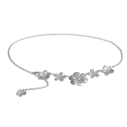 Petal flower plant waist chain belly belt - product image
