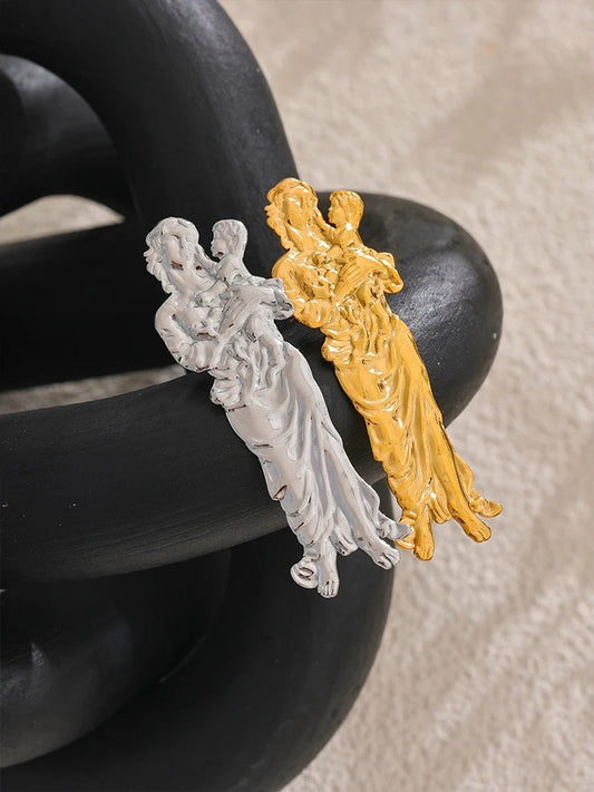 Religious minimalist brooch pin accessories - product image