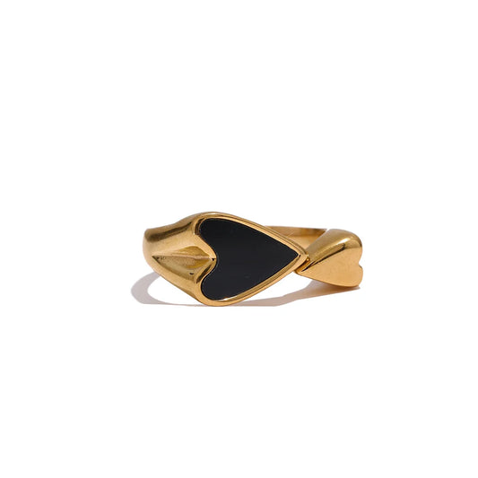 Shell acrylic stylish modern ring - product image
