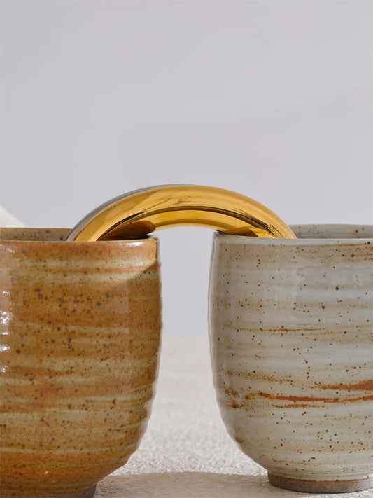 Smooth chunky open minimalist cuff bracelet - product image