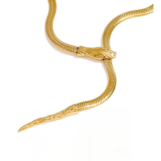 Snake chain adjustable pendant necklace - product image