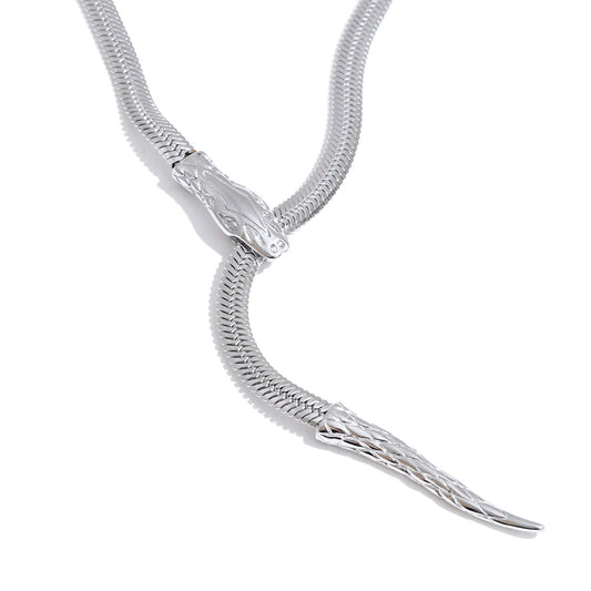 Snake chain adjustable pendant necklace - product image