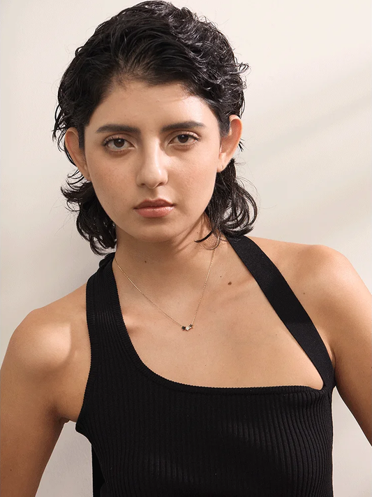 Star double side pendant trendy necklace - product image