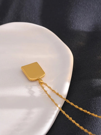 Sun pendant modern collar necklace - product image