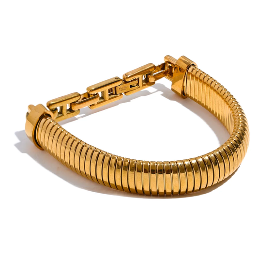 Textured fashion high quality bangle bracelet - product image