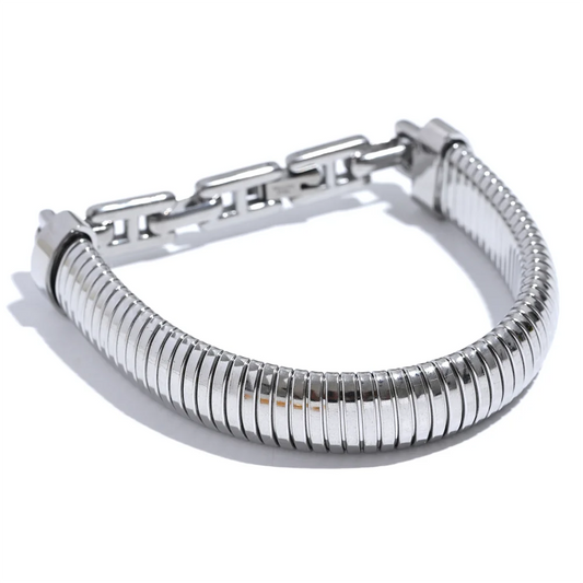 Textured fashion high quality bangle bracelet - product image