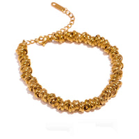 Thick Chain Bangle Waterproof Statement Bracelet