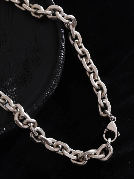 Thick chain minimalist water resistant necklace - product image