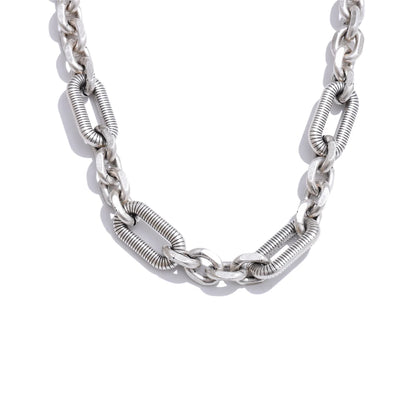 Thick chain minimalist water resistant necklace - product image