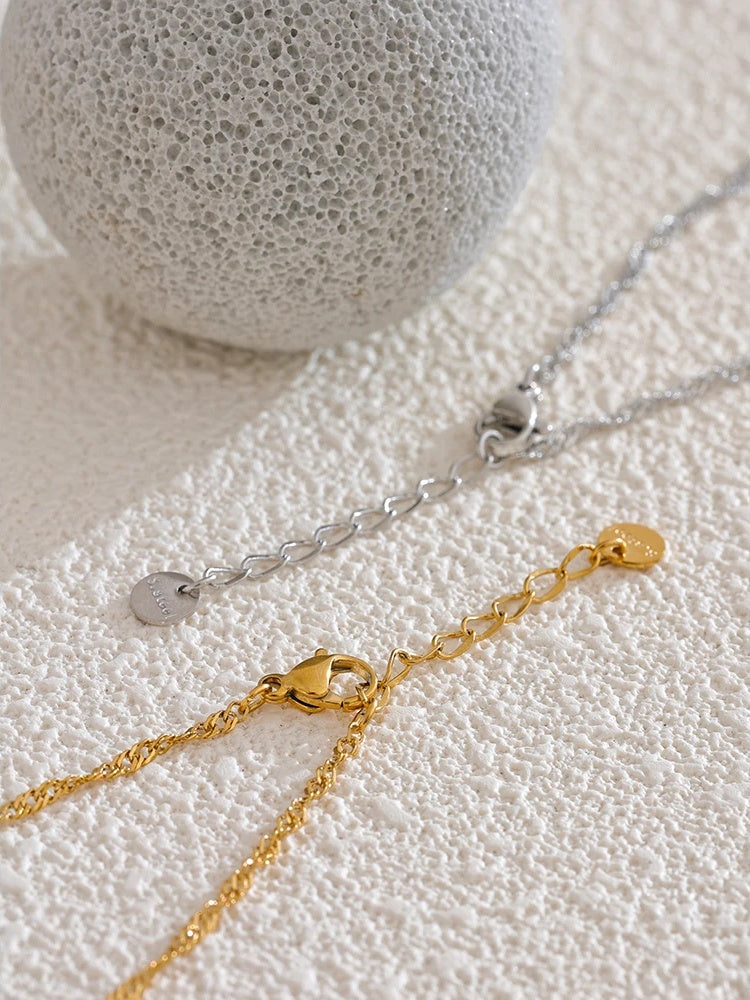 Thin chic chain metal bracelet - product image