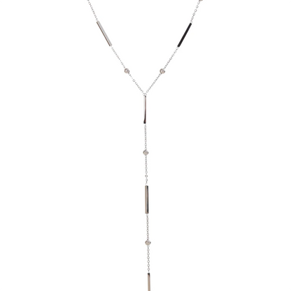 Thin chic long chain minimalist necklace - product image