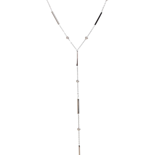 Thin chic long chain minimalist necklace - product image