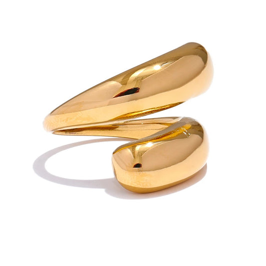 Unique sleek water resistant minimalist ring - product image