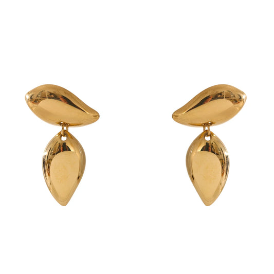 Unique small drop modern dangle earrings - product image