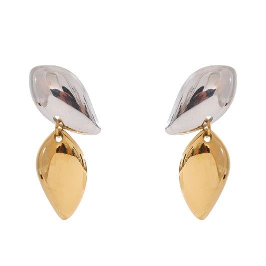 Unique small drop modern dangle earrings - product image