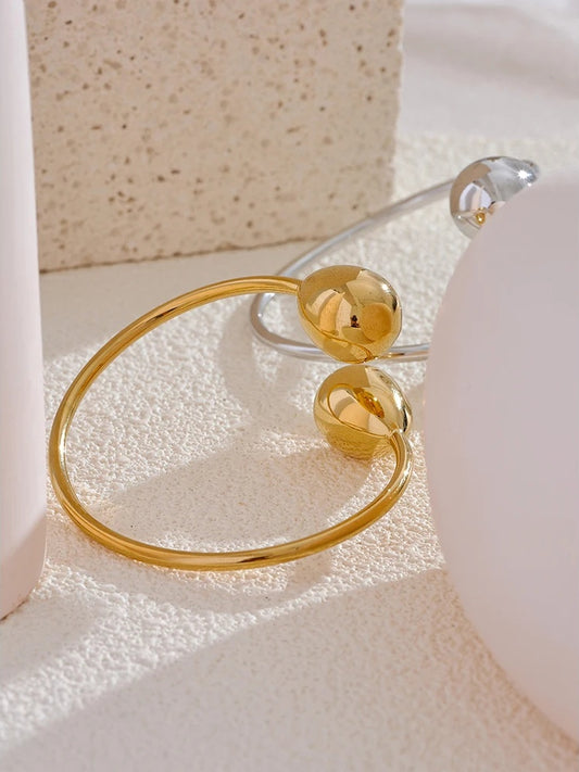 Water drop cuff adjustable water resistant bracelet women - product image