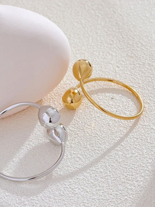 Water drop cuff adjustable water resistant bracelet women - product image