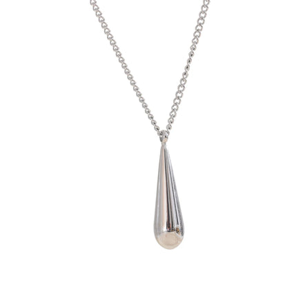 Water drop minimalist chic pendant necklace - product image