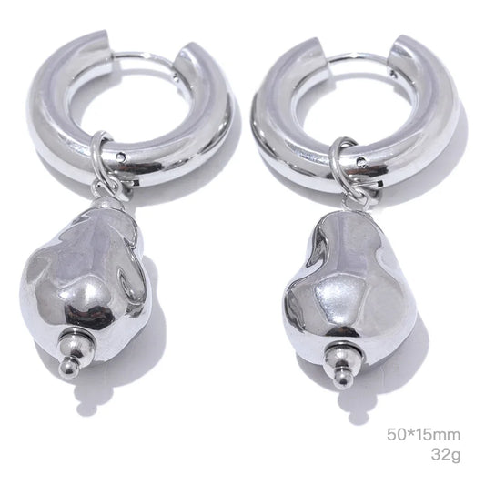 Waterproof contemporary necklace bracelet set - product image