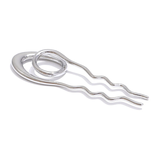 Waterproof minimalist hairpin gold silver accessories - product image
