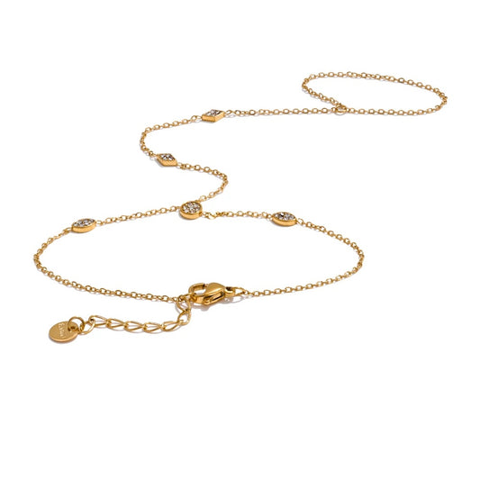 Zirconia fashion chain waterproof unique trendy bracelet - product image