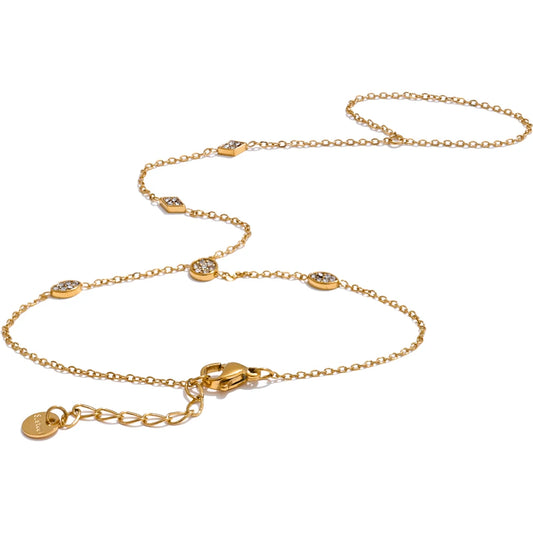 Zirconia fashion chain waterproof unique trendy bracelet - product image